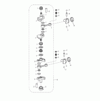 CRANKSHAFT & PISTON - 2 Strock for T40J